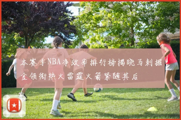 本赛季NBA净效率排行榜揭晓马刺掘金领衔热火雷霆火箭紧随其后