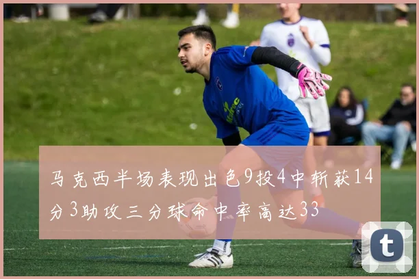 马克西半场表现出色9投4中斩获14分3助攻三分球命中率高达33