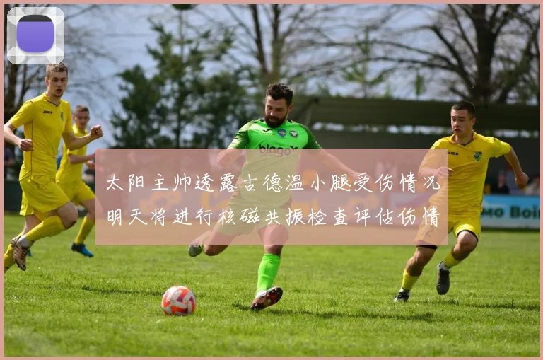 太阳主帅透露古德温小腿受伤情况明天将进行核磁共振检查评估伤情